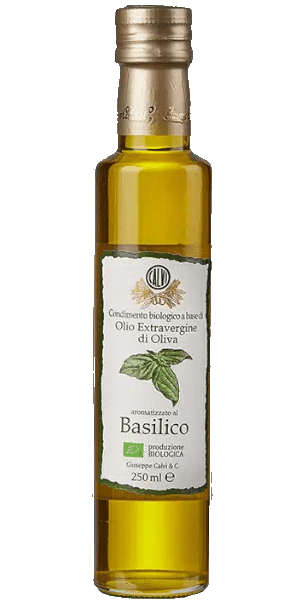 Olio Extravergine di Oliva al Basilico/mit Basilikum BIO Calvi 250ml - 0,25 L