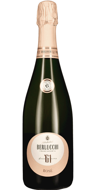 Berlucchi Franciacorta '61' Rosè Brut 0,375 L - 1.5 L / Jahrgang nicht bestätigt