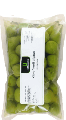 Grüne Oliven in Salzlake 500g (Vakuumbeutel) - Quattrociocchi - 500 g