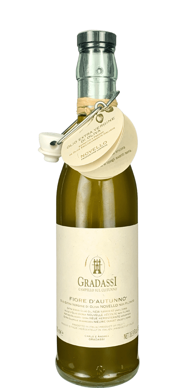 Fiore d'Autunno Olio Novello EVO nicht filtriert - Gradassi - 0,5 L