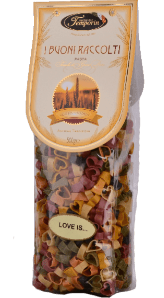 Pastificio Temporin I Buoni Raccolti Pasta Love is... 500g - 500 g
