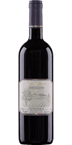 Vigna Flavia Sangiovese Rosso Toscana IGT - Colle Santa Mustiola - 0,75 L / 2017