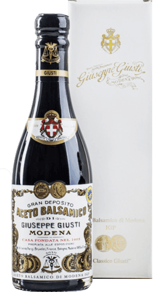 Giuseppe Giusti CLASSICO 2 Medaglie d' Oro Aceto Balsamico di Modena IGP - 0,25 L