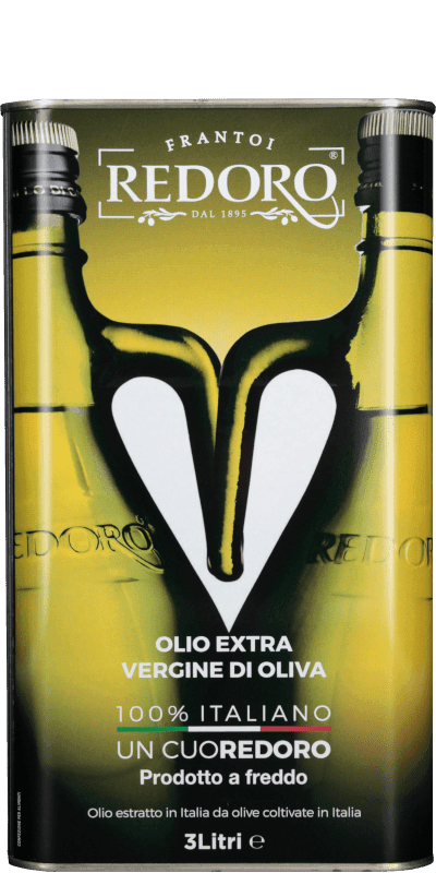 Frantoi Redoro Olio Extra Vergine di Oliva Linea Oro 3 Liter - 5 L