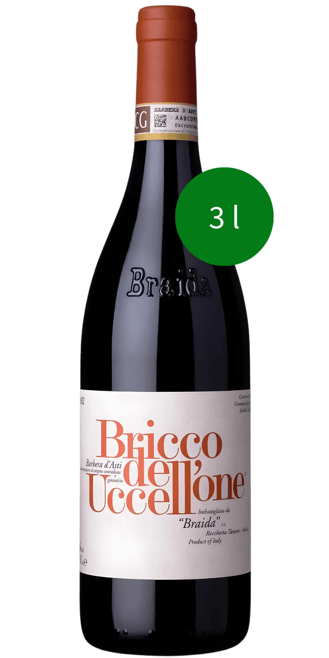 Bricco dell' Uccellone Barbera d'Asti DOCG - Giacomo Bologna Braida - 0,75 L / 2022