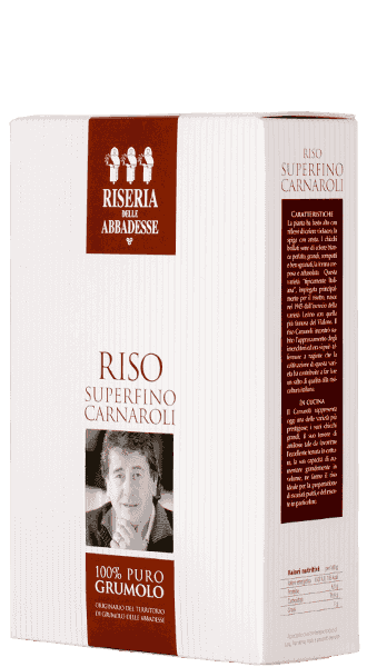 .Riso Superfino Carnaroli Riseria delle Abbadesse - 1 kg