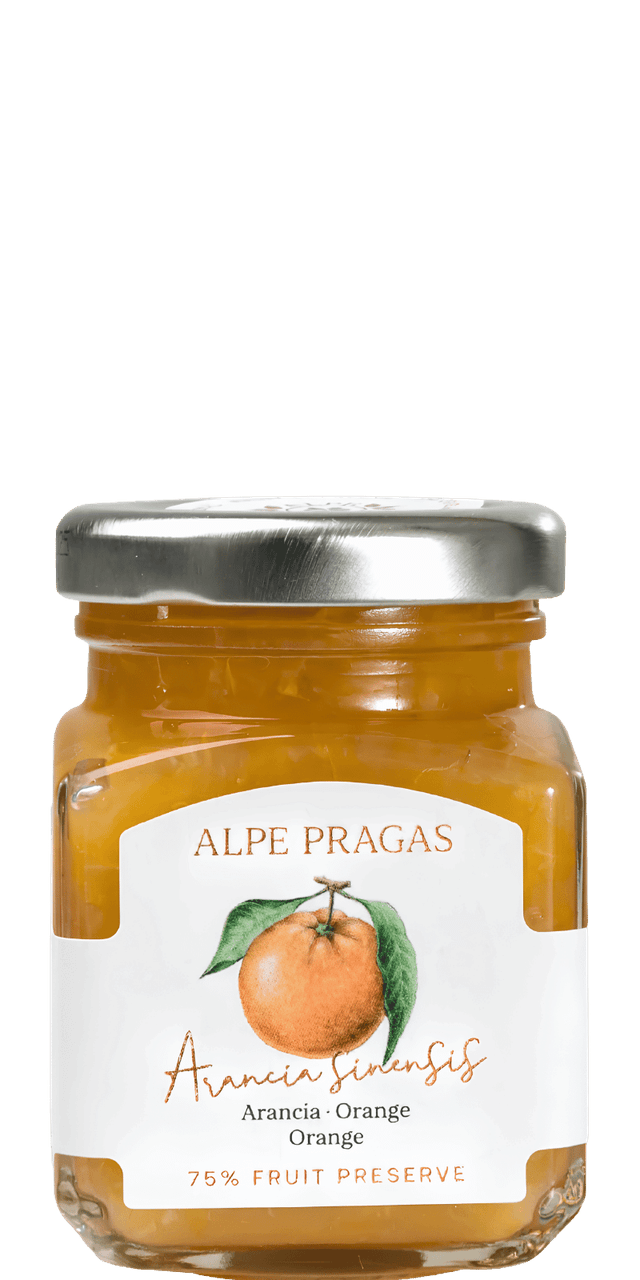 Arancia sinensis Orange Fruchtaufstrich Alpe Pragas 335g - 335 g