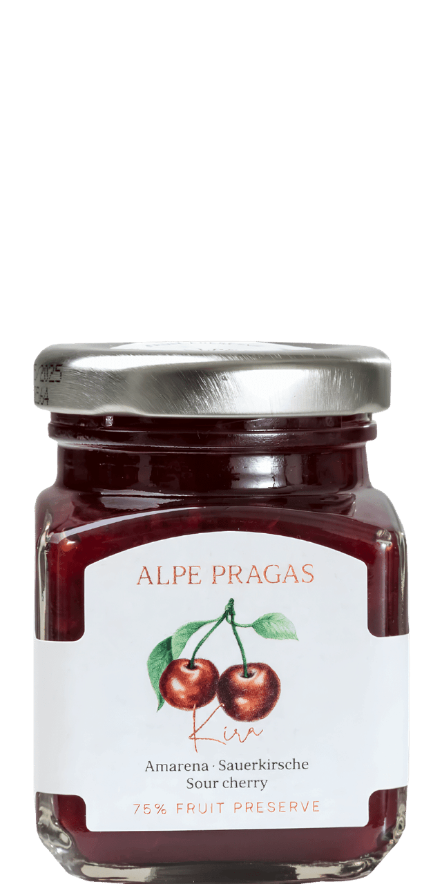 Kira Sauerkirsche Fruchtaufstrich Alpe Pragas 335g - 335 g