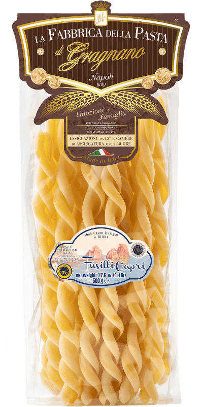 La Fabbrica della Pasta Pasta di Gragnano IGP Fusilli Capri 500g - 500 g