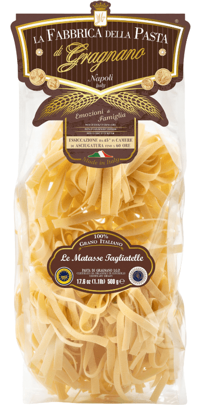 La Fabbrica della Pasta Pasta di Gragnano IGP Tagliatelle è Matasse 500g - 500 g