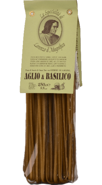 Lorenzo il Magnifico Linguine mit Knoblauch und Basilikum 250g - 250 g