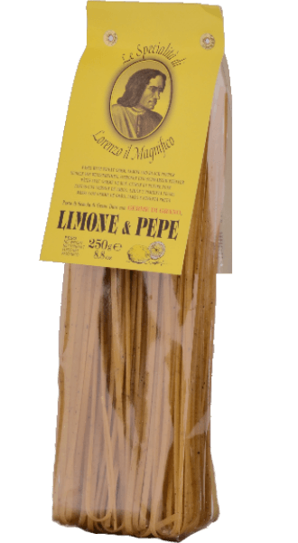 Lorenzo il Magnifico Linguine mit Zitrone und schwarzem Pfeffer 250g - 250 g