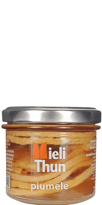 Piumele Getrocknete Apfelringe in Honig Mieli Thun - 125 g