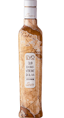 Olio Extra Vergine di Oliva Fruttato Medio Flasche Motiv Map Lamantea 500ml - 0,5 L