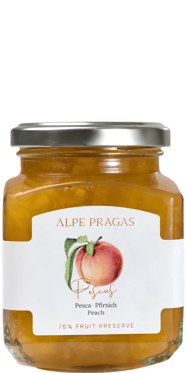 Pescus Fruchtaufstrich Pfirsich Alpe Pragas 335g - 335 g