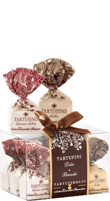 Tartufini Dolci e Bianchi 9stk - Antica Torroneria Piemontese - 63 g
