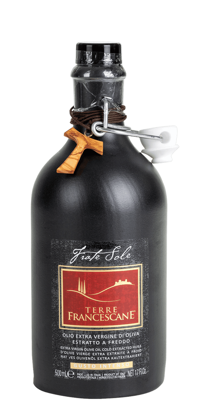 'Fratello Sole' Olio Extra Vergine di Oliva Keramikflasche - Terre Francescane - 0,5 L