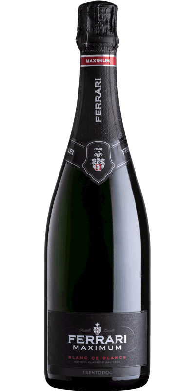 Ferrari Maximum Blanc de Blanc Brut - 0.75 L / Jahrgang nicht bestätigt