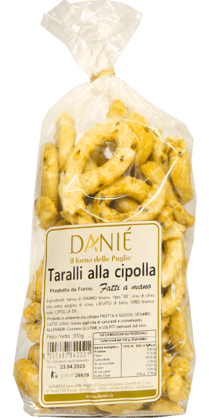 Taralli alla Cipolla Danieli - 240 g