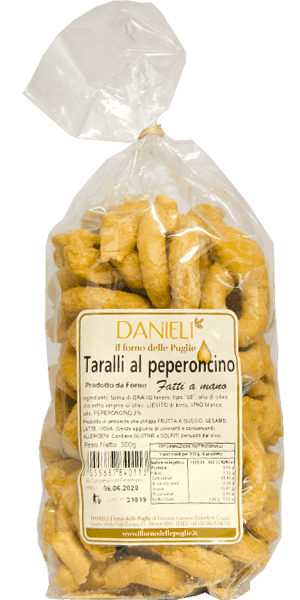 Taralli al Peperoncino Danieli - 240 g