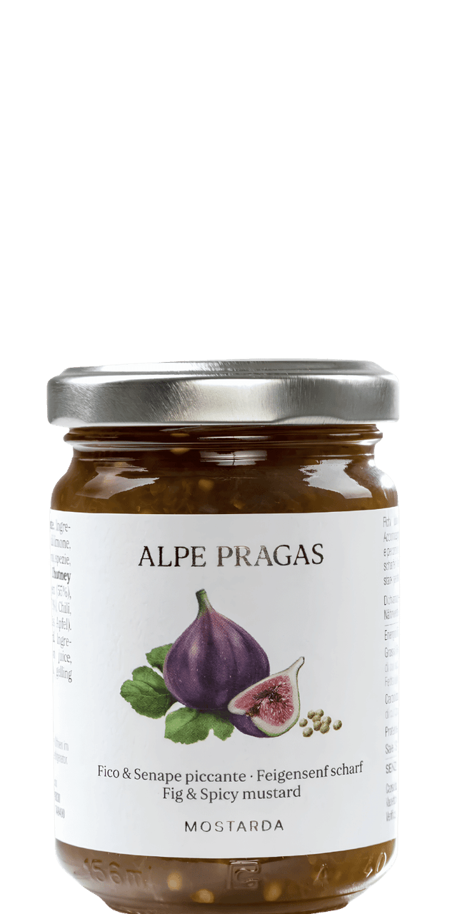 Feigensenf scharf Mostarda Alpe Pragas 160g - 160 g