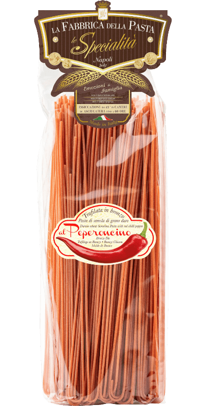 Spaghetti al Peperoncino IGP 500g La Fabbrica della Pasta Pasta di Gragnano - 500 g