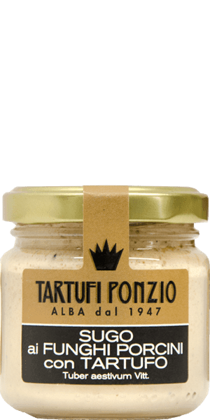 Soße mit Steinpilzen und Trüffel Tartufi Ponzio Alba - 90 g