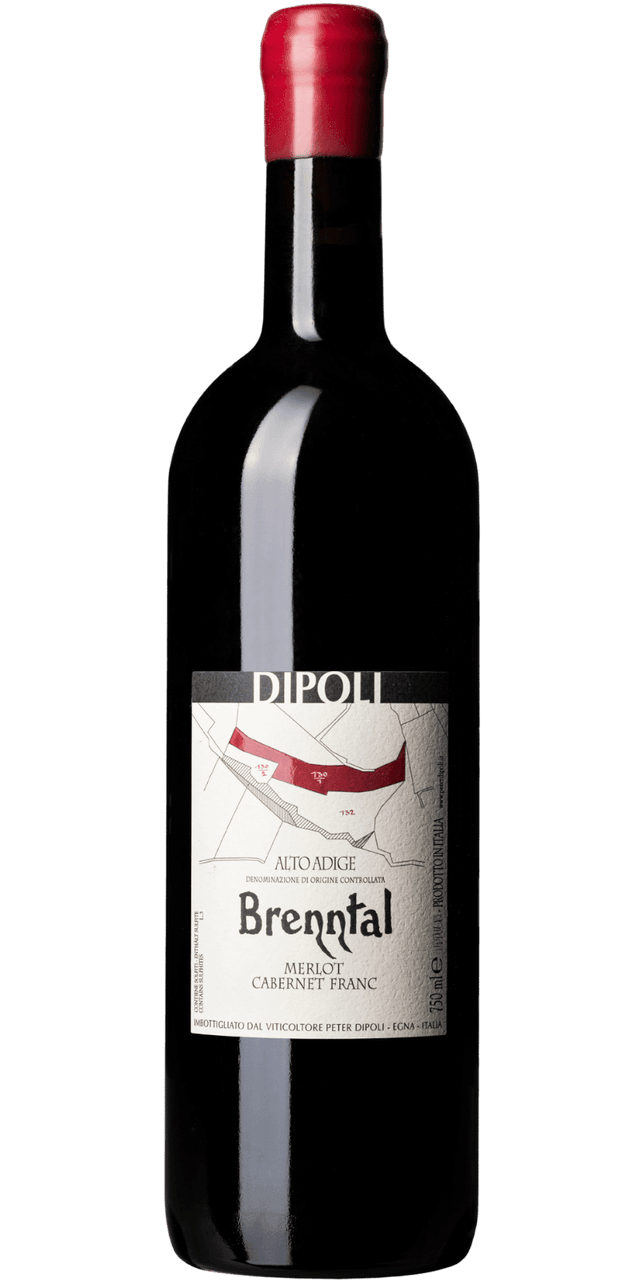 Brenntal Merlot - Cabernet Franc Südtirol DOC - Peter Dipoli - 0,75 L / 2022