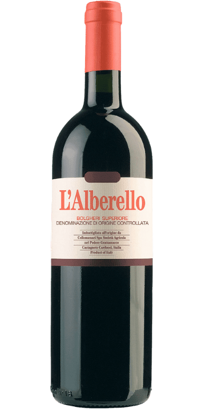 L`Alberello DOC Bolgheri Rosso Superiore L`Alberello DOC Grattamacco - 0,75 L / 2022