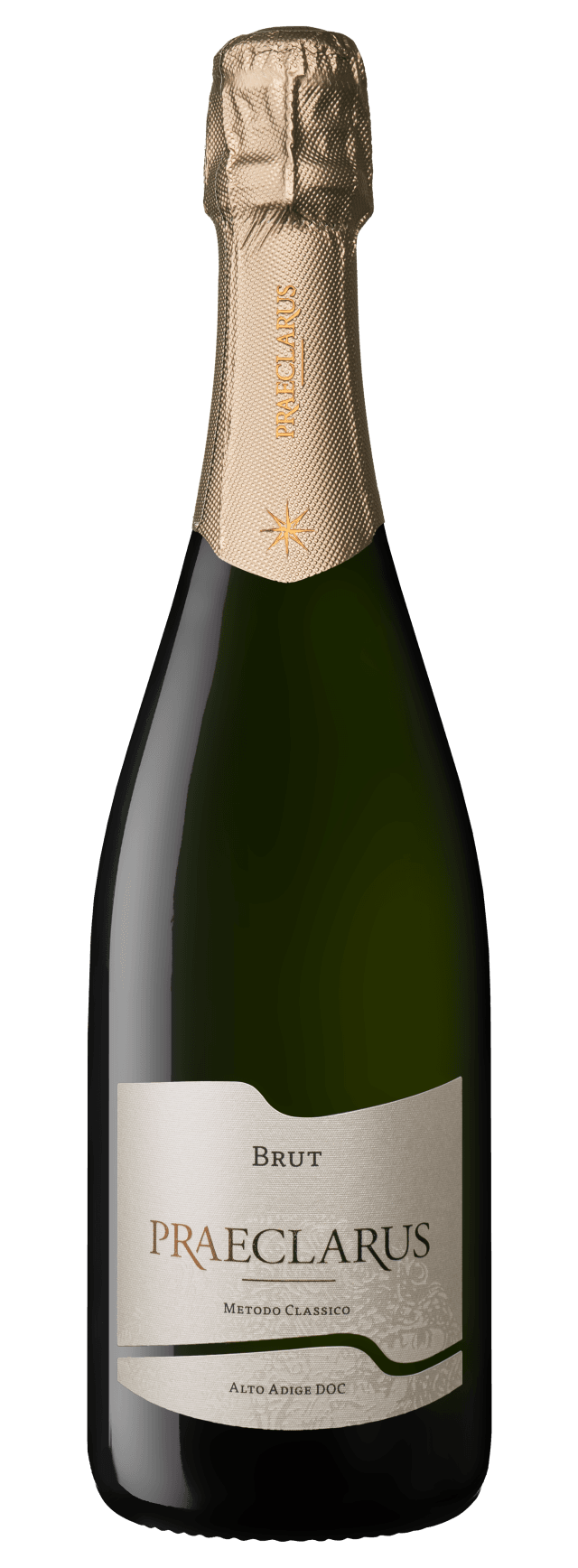 Südtiroler Sekt DOC Praeclarus Cuvee Brut Spumante Metodo Classico St. Pauls - 0.75 L / Jahrgang nicht bestätigt