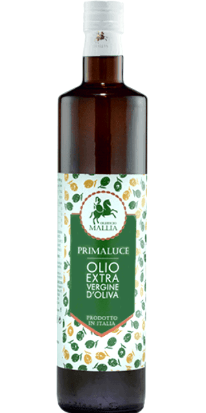 Oleificio Mallia Primaluce Olio Extra Vergine di Oliva 500ml - Flasche - 0,5 L