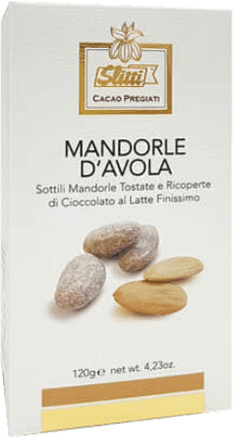 Mandeln umhüllt von feinster Vollmilchschokolade Slitti - 120 g