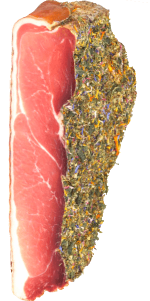Kräuterspeck halbe Hamme Metzgerei Rinner ca. 1950g - 1,95 kg