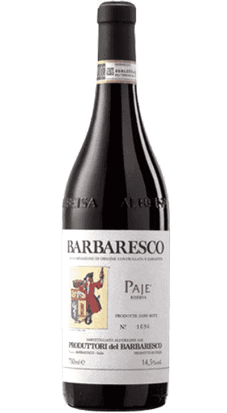 Barbaresco DOCG Riserva Paje´ Produttori del Barbaresco - 0,75 L / 2020