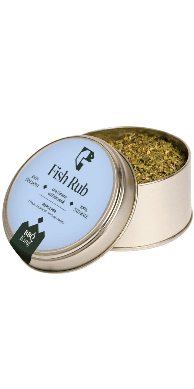 Fish Rub 70g - BBQ King - 70 g / Ohne Jahrgang Fish Rub 70g - BBQ King - 70 g / Ohne Jahrgang