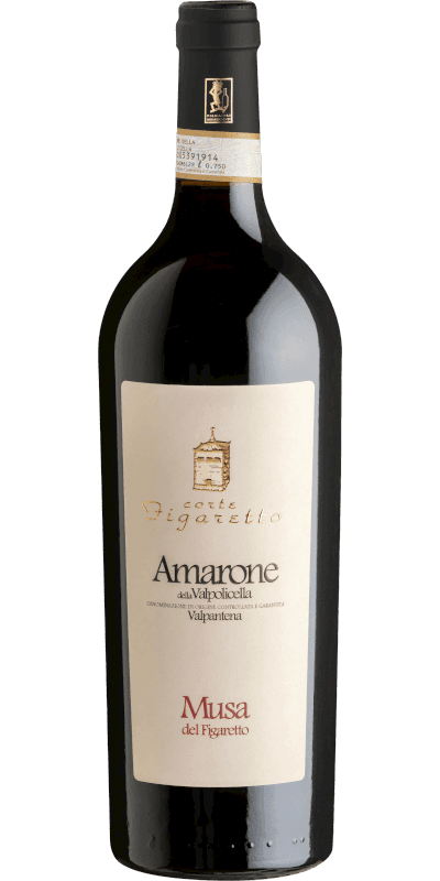 Corte Figaretto 'Musa del Figaretto' Amarone d. Valp. DOCG Valpantena - 0,75 L / 2020 Corte Figaretto 'Musa del Figaretto' Amarone d. Valp. DOCG Valpantena - 0,75 L / 2020