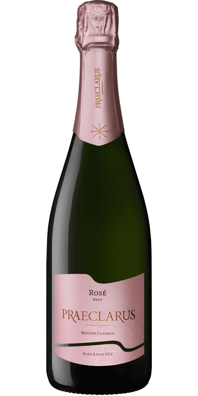Südtiroler Sekt DOC Praeclarus Rosè Brut Spumante Metodo Classico St. Pauls - 0,75 L Südtiroler Sekt DOC Praeclarus Rosè Brut Spumante Metodo Classico St. Pauls - 0,75 L