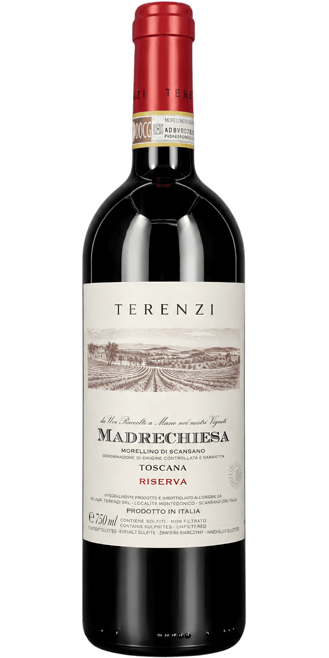 Madrechiesa Morellino di Scansano DOCG Riserva Terenzi - 0,75 L / 2020 Madrechiesa Morellino di Scansano DOCG Riserva Terenzi - 0,75 L / 2020
