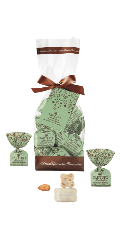 Tartufi dolci mandorle e ciocc. bianco 200g - Antica Torroneria Piemontese - 200 g Tartufi dolci mandorle e ciocc. bianco 200g - Antica Torroneria Piemontese - 200 g