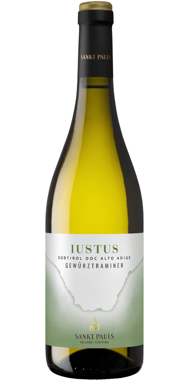 'IUSTUS' Südtiroler Gewürztraminer DOC - Kellerei St. Pauls - 0,75 L / 2025 'IUSTUS' Südtiroler Gewürztraminer DOC - Kellerei St. Pauls - 0,75 L / 2025