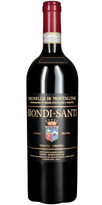 Brunello di Montalcino DOCG Tenuta Greppo Biondi Santi - 0,75 L / 2018 Brunello di Montalcino DOCG Tenuta Greppo Biondi Santi - 0,75 L / 2018