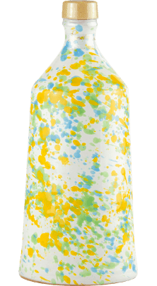 Olio Extra Vergine di Oliva Fruttato Medio Keramikflasche Schizzo Multicolor Lamantea 500ml
