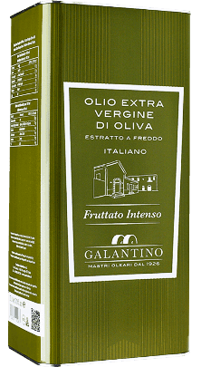 Olio Extra Vergine di Oliva Fruttato Intenso Frantoio Galantino 5 Liter Kanister
