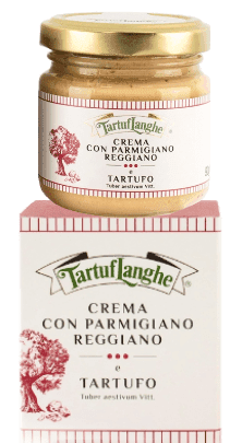 Creme mit Parmigiano Reggiano DOP und Trüffel Tartuflanghe