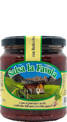 Salsa La Diavola 300g Radicchio dell'Orso I Sapori del Fra