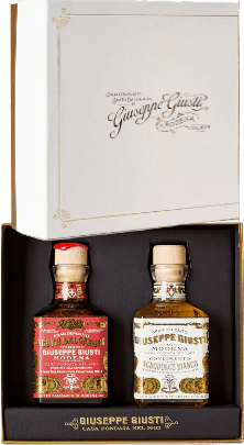 Giuseppe Giusti Geschenkset Duetto Aceto Balsamico Il Denso + Condimento Bianco