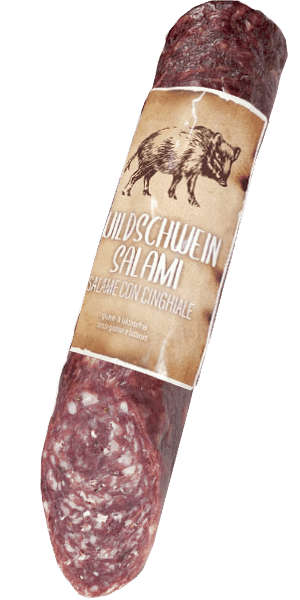 Meraner Metzgerei Wildschweinsalami