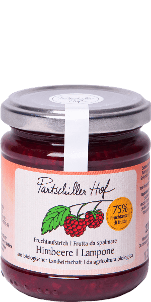 Partschiller Hof Himbeere Fruchtaufstrich BIO