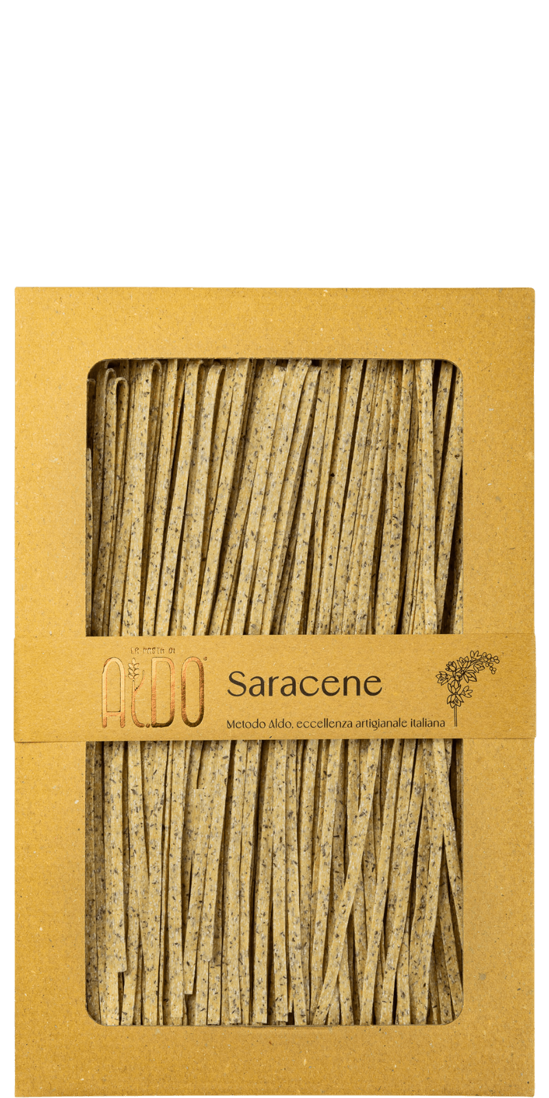 Saracene Lavorazione artigianale Pasta all'uovo 250g La Pasta di Aldo