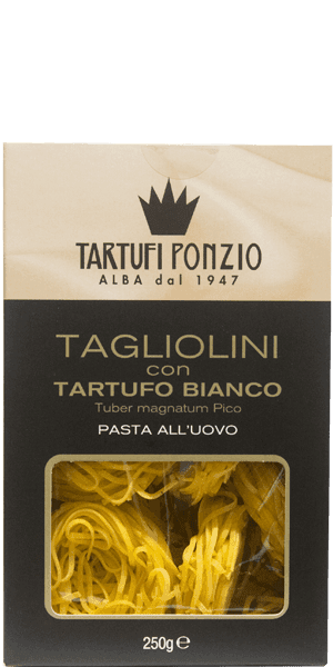 Tartufi Ponzio Tagliolini mit Weißem Trüffel